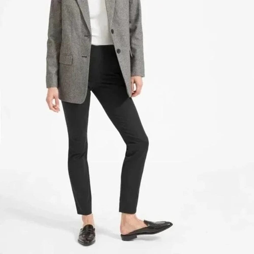 Everlane Work Ankle Slack Pant Regular in Black 4